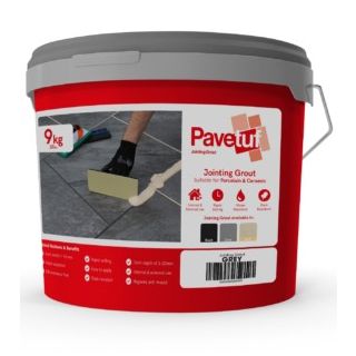 Pavetuf Jointing Grout Grey 9kg Tub