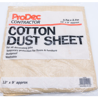 Prtrdsh 12'X9' Poly Back Ctn Twill D/Sheet