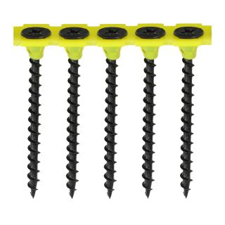  3.5 X 50 Collated C/Drywall Screw - Blk 1,000 Pcs