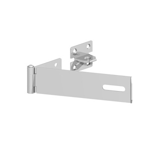 5331502 6 150MM BZP SAFETY PATT. HASP & STAPLE