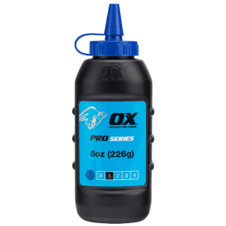 Ox-P025702 Ox Pro Chalk Refill 226G - Blue