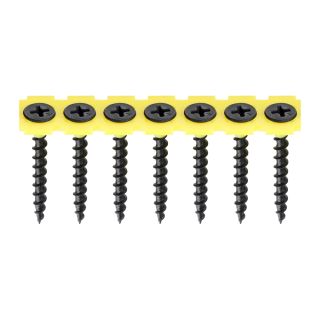  3.5 X 35 Collated C/Drywall Screw - Blk 1,000 Pcs