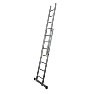 LYTEPRO+ EN131-2 PROF INDUSTRIAL 2 SECTION EXT LADDER 2X10 RUNG NGB230