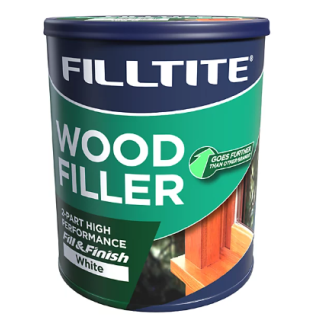 F18225 FILLTITE HP 2PT WOOD FILLER 250G WHITE