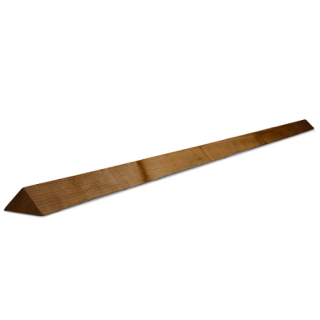 2.4M 75mm Brown Treated Arris Rail