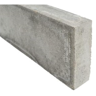 Marshalls 50X150X915mm Pressed Flat Top Edging Grey