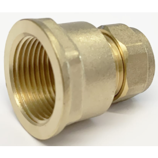 Compression Straight Connector 22Mm X 1 Female