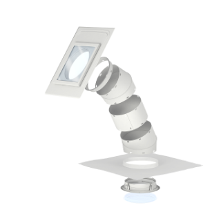 TLR-0K10-2010 VELUX RIGID SUN TUNNEL TLR FOR SLATE ROOF 15 - 60 DEG