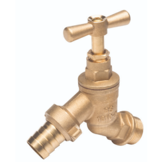 9076100 Plasson Bib Tap (Dzr) 1/2