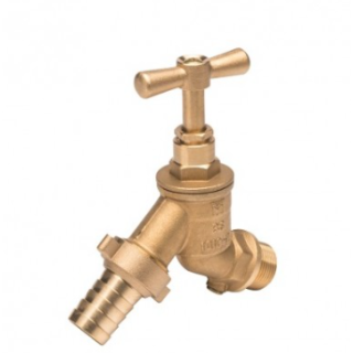 9076200 Plasson Bib Tap (Dzr) 3/4