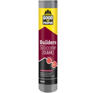 Good & Proper Builders Silicone Clear
