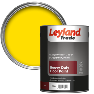 5Lt Heavy Duty Floor Paint Yellow
