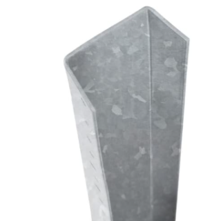 2100MM GALVANISED DURAPOST U CHANNEL 56 X 30MM
