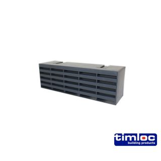 PLASTIC AIRBRICK 215W X 69H X 60DMM BLUE BLACK
