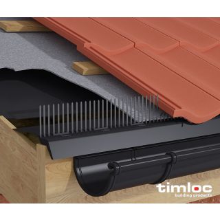 Eaves Comb Filler For Profiled Tiles 1m Black
