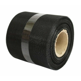 INSECT MESH BLACK PVC COATED FIBRE GLASS 30M X 75MM