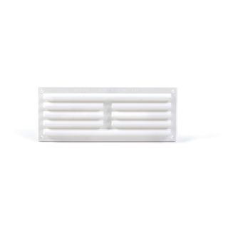 9X3 PLASTIC INTERNAL LOUVRE GRILLE VENT WHITE