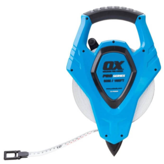 Ox-P028250 Ox Pro Fibreglass Open Reel Tape - 50M / 165Ft