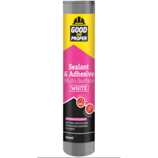 Good & Proper Sealant And Adhesive Ms White