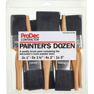 Pbsdd Prodec 12Pc Prodec Painters Dozen Brush Set