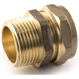 Compression Straight Adaptor 15Mm X 1/2 Male