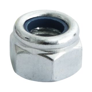 10Npp M10P Nylon Nut Din 982 - Bzp 4 Pcs