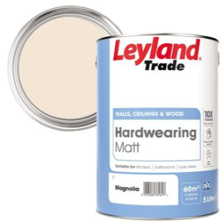 5L Hardwearing Matt Magnolia