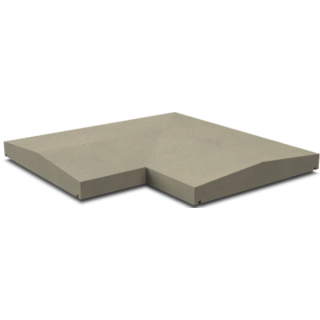 Twice Weathered Coping Angle 305X460X460mm COP123