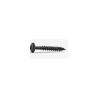 4X40MM ANTHRACITE GREY PAN HEAD TIMBER SCREWS DURAPOST (BAG10)