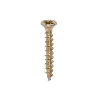 35025Soloc 3.5 X 25 Solo Woodscrew Pz2 Csk - Zyp 200 Pcs