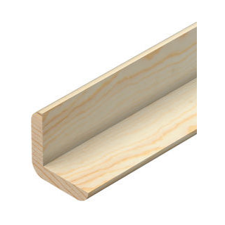 Tm503 Cushion Corner 35 X 35 2.4Mtr Pine (Q) PEFC