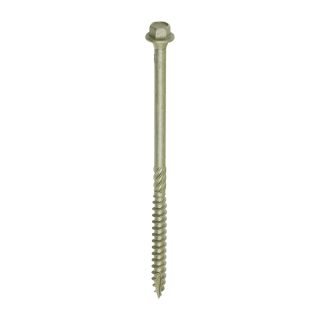 6.7 X 125 Hex Head Timber Screw - Green 50 Pcs