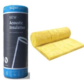 *** Clearance ***SUPERGLASS APR ACOUSTIC ROLL INSULATION 25MM (27 M2)