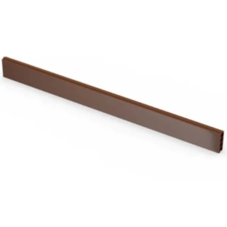 2440MM SEPIA BROWN DURAPOST COMPOSITE GRAVEL BOARD