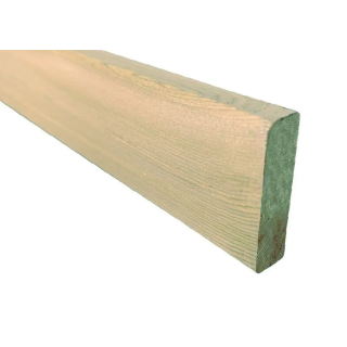 25 x  50 Green Treated  Par 4Rd Screening FSC (20 X 44 Fin)
