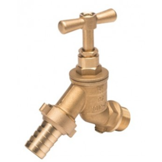 9056C00 Plasson Bib Tap (Dzr) C/W Dcv 1/2