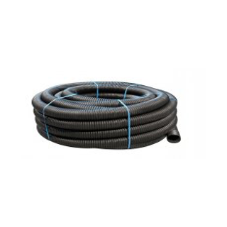 SWDR 160mm X 50m Coil Black Perforated 68007