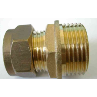 Compression Straight Adaptor 15Mm X 3/4 Male