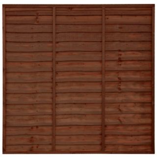 GRANGE 6FT X 6FT  SUPERIOR LAP FENCE PANEL PEFC