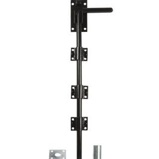 520450318 450mm Black Garage Doors Bolts