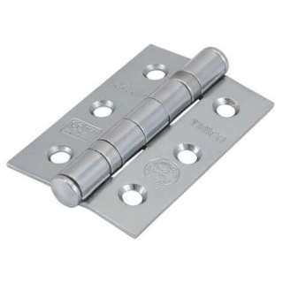 334159P 75 X 50MM GRADE 7 BALL BEARING FIRE DOOR HINGES P/CHROME