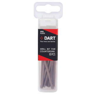 DCSDB10 DART 3.25MM,1/8 DRILL BIT FOR COUNTERSINK - PK. 10