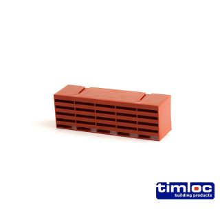 PLASTIC AIRBRICK 215W X 69H X 60DMM TERRACOTTA