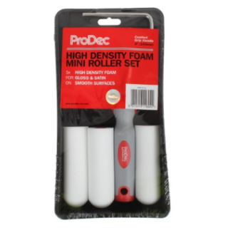 Prrt016 Prodec High Density Foam Mini Roller Set