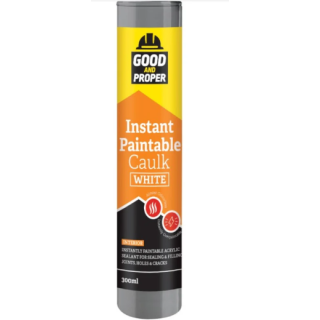 Good & Proper Instant Paintable Caulk White