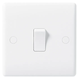813-01 WHITE NEXUS MOULDED INTERMEDIATE SWITCH, 10AX