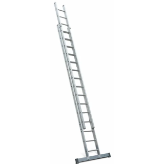 LYTEPRO+ EN131-2 PROF INDUSTRIAL 2 SECTION EXT LADDER 2X14 RUNG NGB240