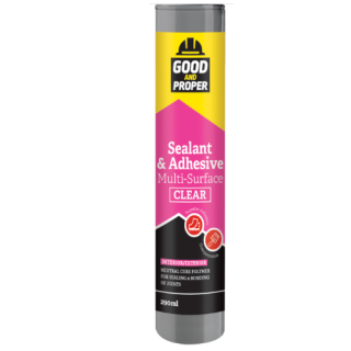 Good & Proper Sealant And Adhesive Ms Clear