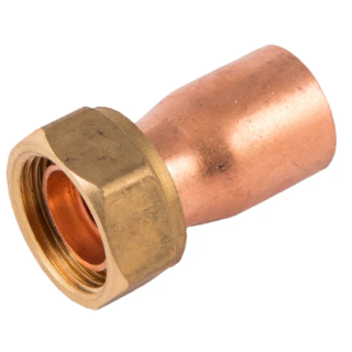 Endfeed Straight Tap Conn 22Mmx3/4